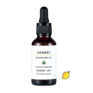 CBD-THC-Tincture-20to1-Mango-Honest-Botanicals-Cbdoildirect