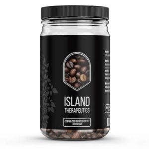 Coffee-CBD Infused Medium Roast Coffee Beans with 500mg mellow